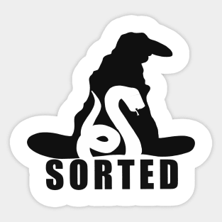 Cunningly Sorted Sticker